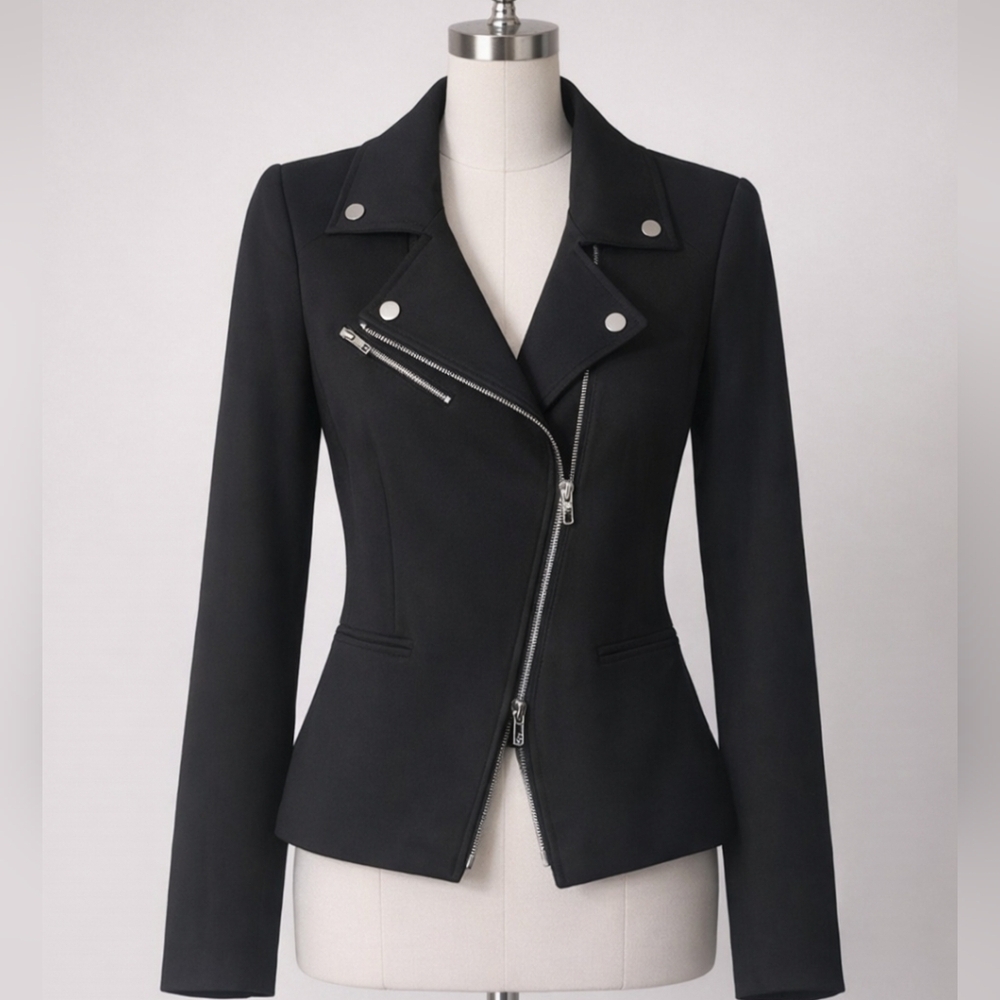 Calvin Klein Asymmetrical Zip Jacket